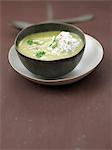 Cream of sorrel soup