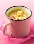 Corn, cheddar and bacon soup