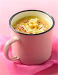 Mais, Cheddar und Speck Suppe