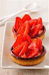 Raspberry tartlet