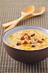 Cauliflower soup with hazelnuts and turmeric