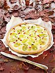 White grape tart