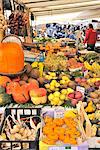 Fruit and vegetable market stall in Italy