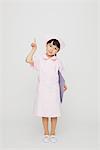 Japanese Girl Dressed As Nurse