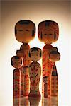 Japanese dolls Kokeshi