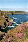 England, Cornwall. Hell's Mouth on the wild stretch of coast between Portreath and Hayle.