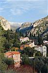 Europe, France, French Riviera, Cote d'Azur, perched village of Peillon