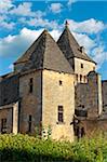 Europe, France, Dordogne, St Genies. The chateau of St Genies.