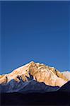 Asia, Nepal, Himalayas, Sagarmatha National Park, Solu Khumbu Everest Region, Unesco World Heritage, Nuptse (7861m), sunset