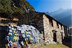 Asia, Nepal, Himalayas, Sagarmatha National Park, Solu Khumbu Everest Region, Unesco World Heritage, Thame, main stone