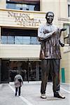 Statue de Nelson Mandela à Nelson Mandela Square, Sandton, Johannesburg, Gauteng, Afrique du Sud