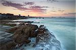 Sunset on Hobie Beach, Summerstrand, Port Elizabeth, Eastern Cape, South Africa