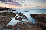 Sunset on Hobie Beach, Summerstrand, Port Elizabeth, Eastern Cape, South Africa