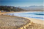 Plage de Plettenberg Bay à l'aube, Western Cape, Afrique du Sud