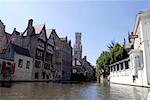 Belgium, Bruges, canal