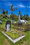 Pangai cimetière et tombe du révérend Shirley Lifuka, Ha'apai, Royaume des Tonga