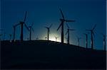 Tehachapi Pass Wind Farm, Tehachapi, Kern County, Californie, Etats-Unis