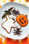 Halloween-Lebkuchen-Cookies