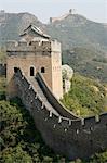 Wall.Simatai grande, une section de la grande muraille de Chine, situé dans le nord du comté de Miyun, 120 km au nord-ouest de Pékin, la Chine, qui détient l'accès Gubeikou, un passage stratégique dans la partie orientale de la grande muraille.