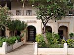 The Lamu Museum boasts a fine example of a 19th century carved and decorated wooden door.  Wood carving is the most important craft in Lamu and sustains the greatest number of skilled craftsmen.It will take experienced craftsmen eight man months to make such a beautiful door and frame today.