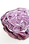 Red cabbage, close-up.