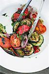 Grilled vegetables, Sweden.