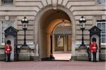 Garde de la Reine à Buckingham Palace, Londres, Angleterre