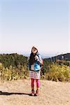 Young Woman Standing Outdoors