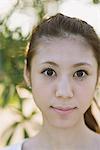 Portrait Of Beautiful Japanese Young Woman