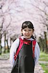 Cherry blossoms and Girl