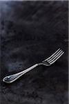 Still Life of Antique Silver Fork