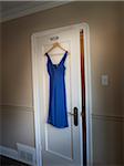 Dress Hanging on Closet Door