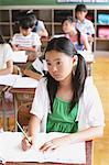 Japanese Girl Learning