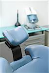 Chaise de dentiste dans le Bureau