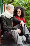 Portrait of a couple, Sweden.