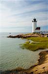 Der Annisquam Leuchtturm, Annisquam in der Nähe von Rockport, Massachusetts, New England, Vereinigte Staaten von Amerika, Nordamerika