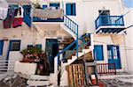 La ville de Mykonos, Chora, Mykonos, Cyclades, îles grecques, Grèce, Europe