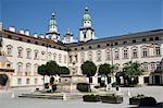 Max-Reinhard-Platz, Old Town, Salzburg, Austria, Europe