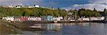 Tobermory, chef-lieu de Mull avec des maisons aux couleurs vives, Isle of Mull, Hébrides intérieures en Écosse, Royaume-Uni, Europe