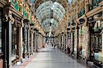 Intérieur de croix Arcade, Leeds, West Yorkshire, Angleterre, Royaume-Uni, Europe