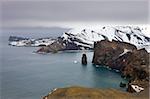 Côte de l'île de la déception dans les îles Shetland du Sud, l'Antarctique, les régions polaires