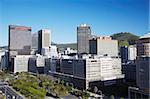 Skyscrapers on Adderley Street, City Bowl, Cape Town, Western Cape, South Africa, Africa