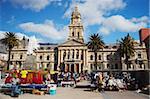 Market outside City Hall, City Bowl, Cape Town, Western Cape, South Africa, Africa