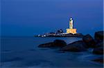 Thiruvalluvar statue and Vivekananda Rock, Kanyakumari, Tamil Nadu, India, Asia