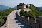 La grande muraille à Badaling, UNESCO World Heritage Site, Chine, Asie