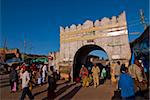 La porte d'entrée ancienne de Harar, en Ethiopie, Afrique