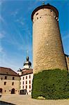 Old tower, Wurzburg, Franconia, Bavaria, Germany, Europe