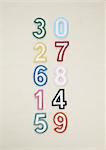Number appliques