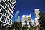 Council House and downtown skyscrapers, Perth, Western Australia, Australia