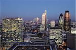 Engalnd, The City of London seen from the Barbican